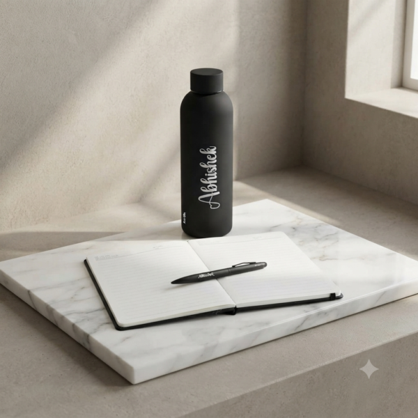 Diary Pen & Bottle