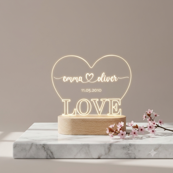 Heart Night Lamp