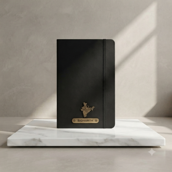 Leather Diary With Your Name & Logo